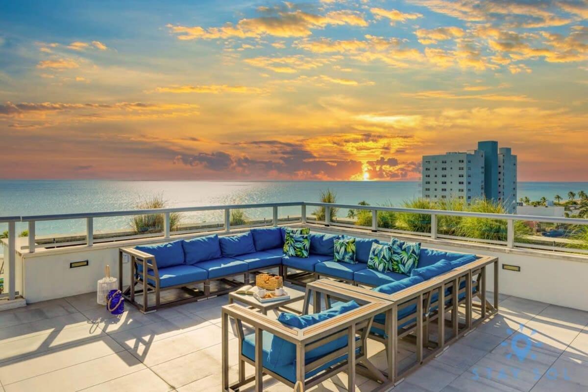 Rooftop Pool & Hot Tub - Gym - Hollywood Beach Экстерьер фото