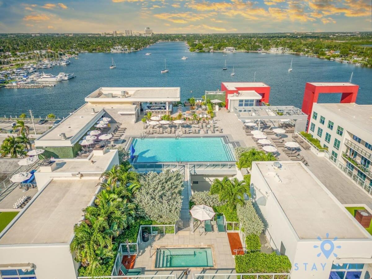 Rooftop Pool & Hot Tub - Gym - Hollywood Beach Экстерьер фото