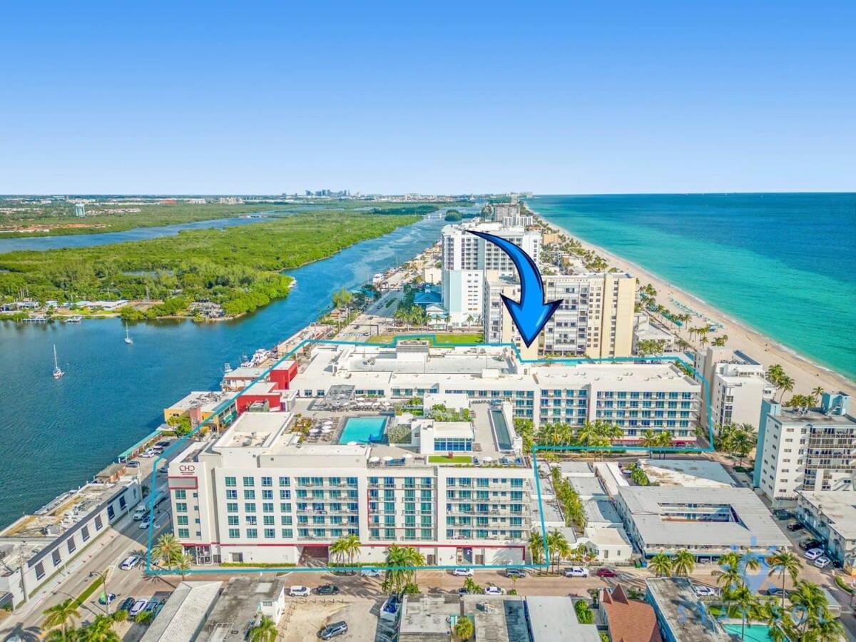 Rooftop Pool & Hot Tub - Gym - Hollywood Beach Экстерьер фото