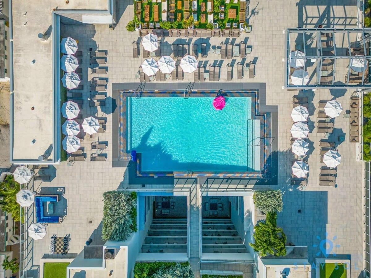 Rooftop Pool & Hot Tub - Gym - Hollywood Beach Экстерьер фото